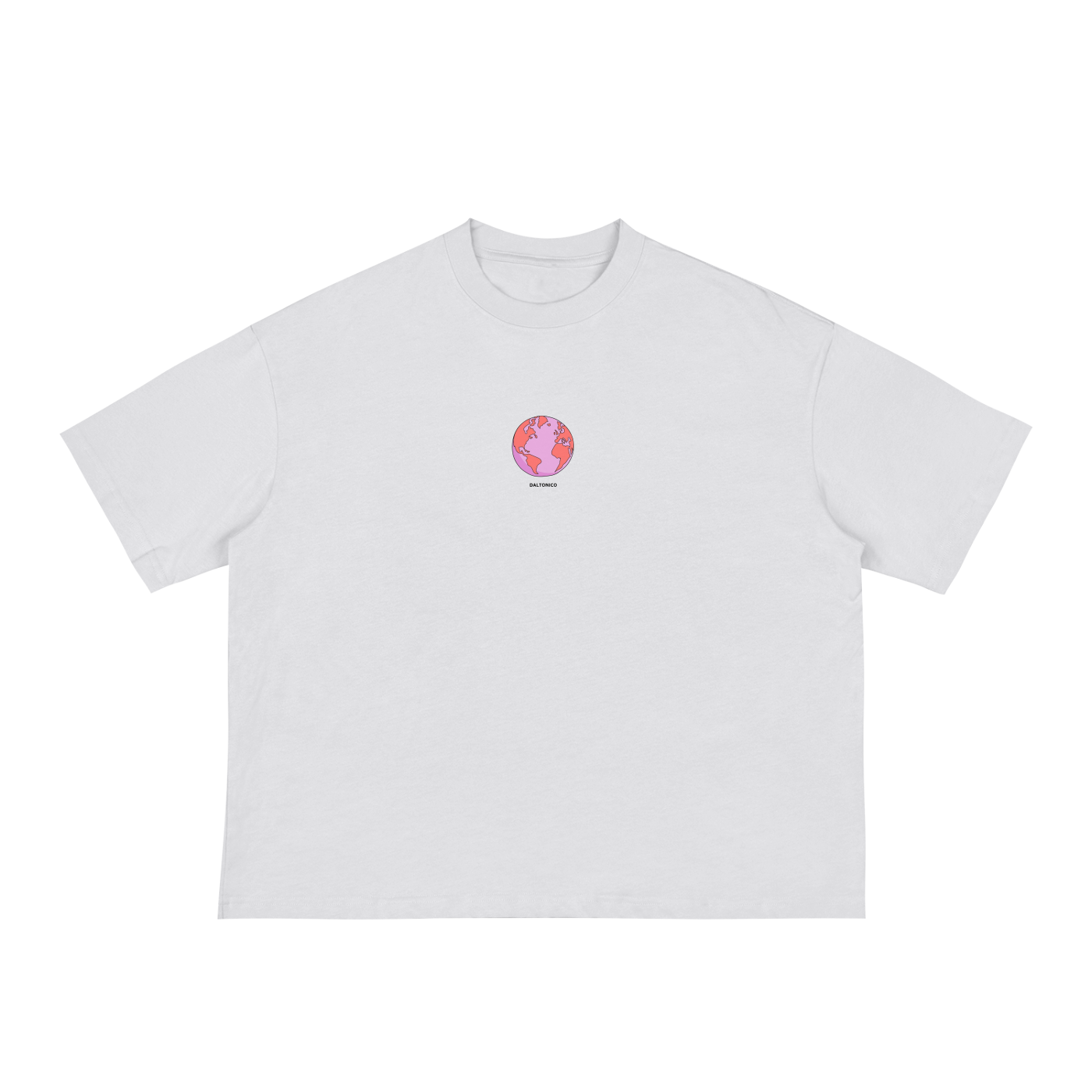 World on Reverse Tee