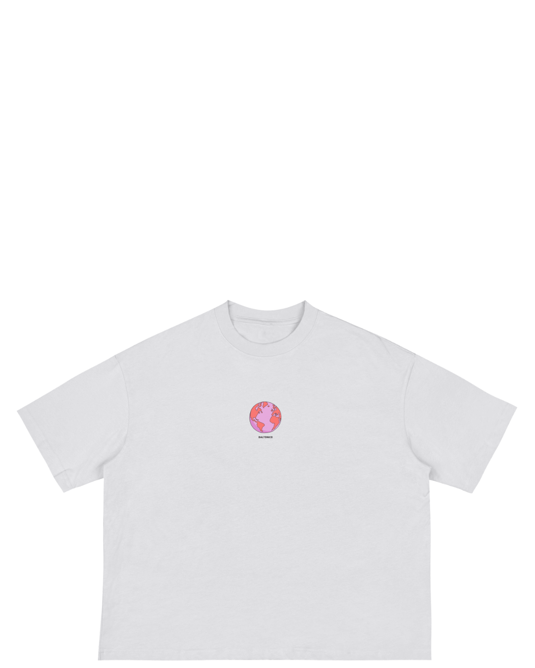 World on Reverse Tee