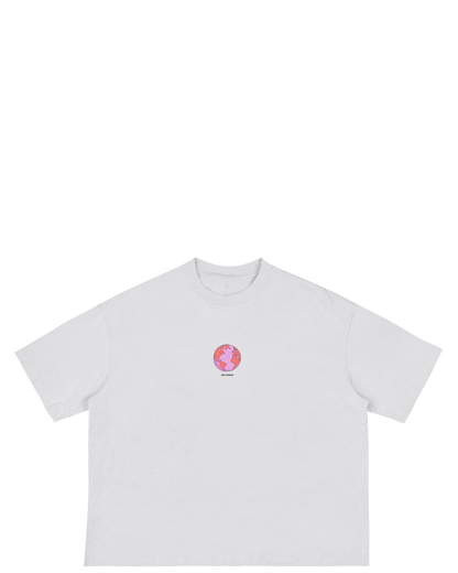 World on Reverse Tee