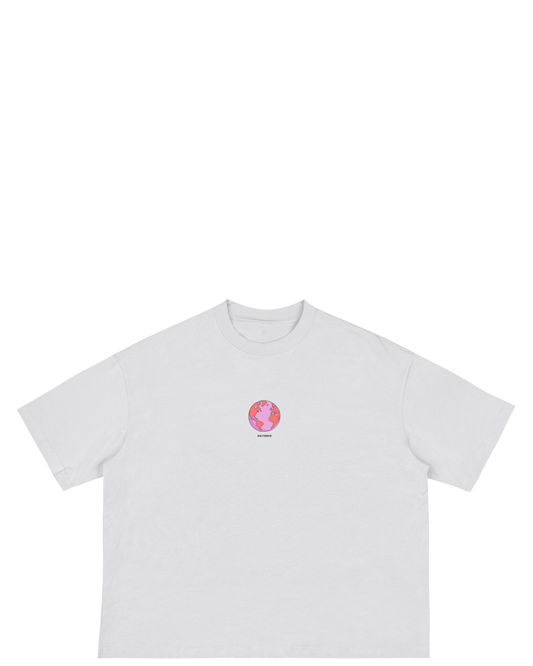 World on Reverse Tee