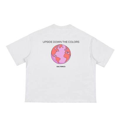 World on Reverse Tee